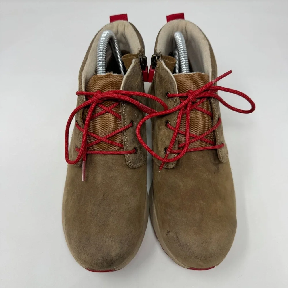 Ugg‎ Canoe III Weather Boots 1120972K Chestnut Red Laces Youth Size 5